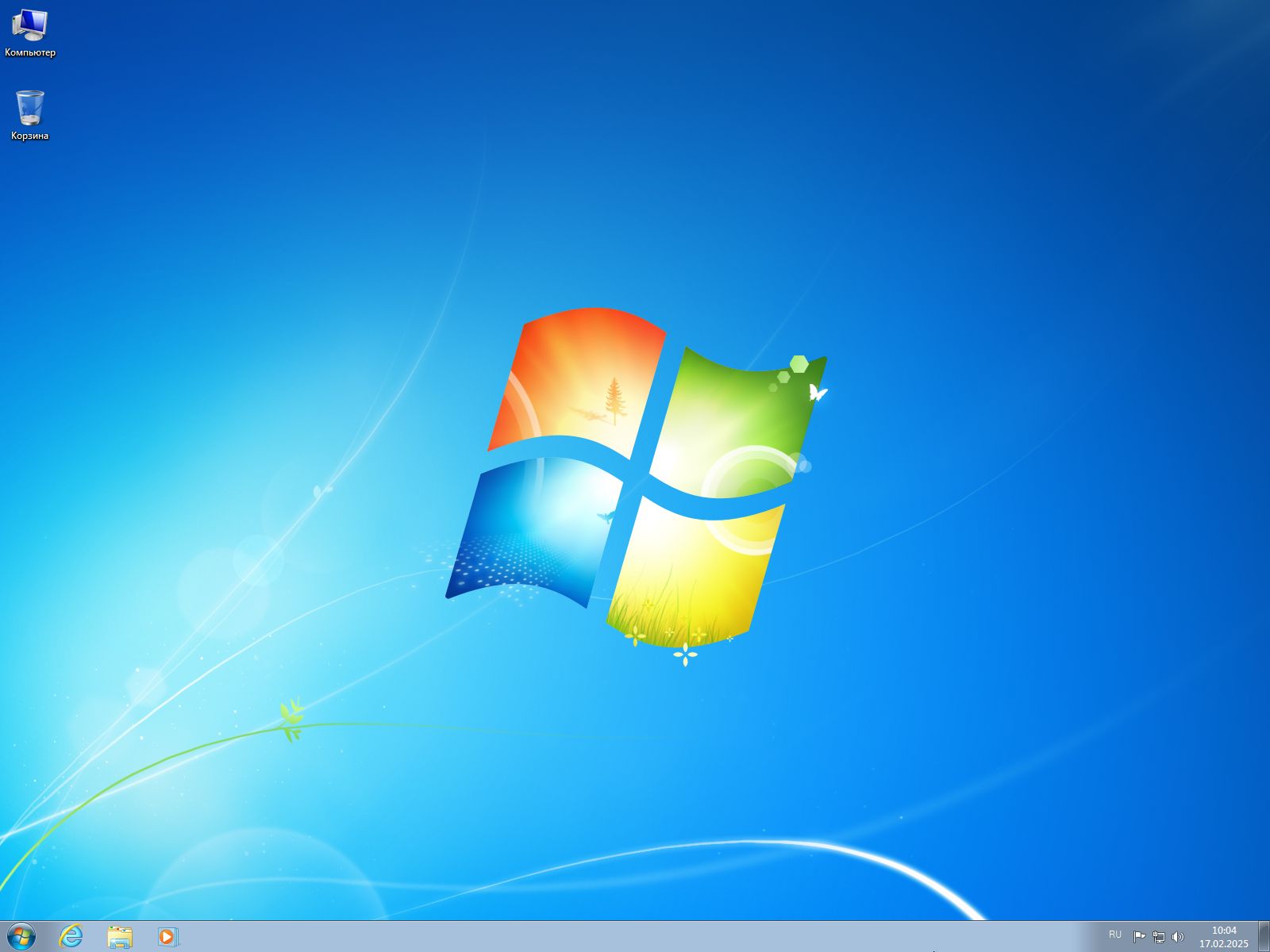 Интерфейс Windows 7 Ultimate с Aero